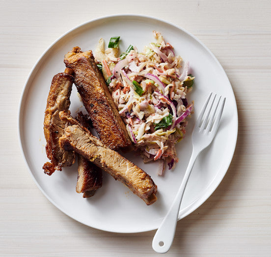 St. Louis Style Ribs with Warm Potato Salad (GF)